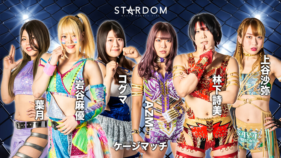 06 Cage Match Stardom World